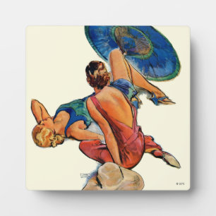 Sunbathers Plaque
