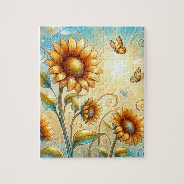 Sunbeam Serenade Jigsaw Puzzle (Vertical)