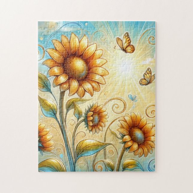 Sunbeam Serenade Jigsaw Puzzle (Vertical)