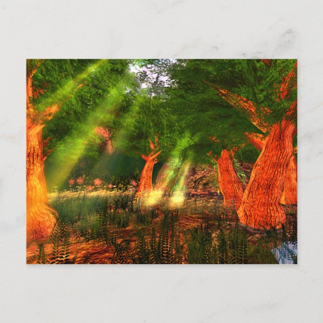 Sunbeams of Harmony Poetry Postcard (Front)