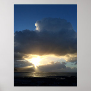 Sunbeams over Conwy posters