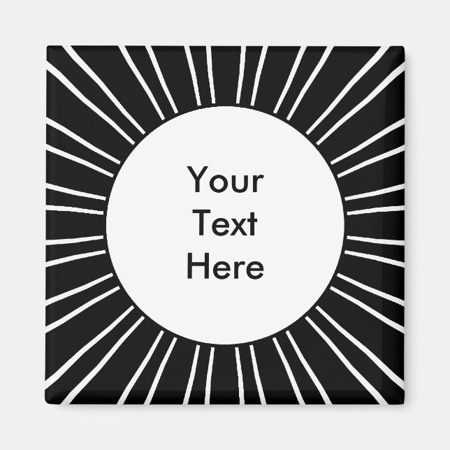 Sunburst 03 magnet (Front)