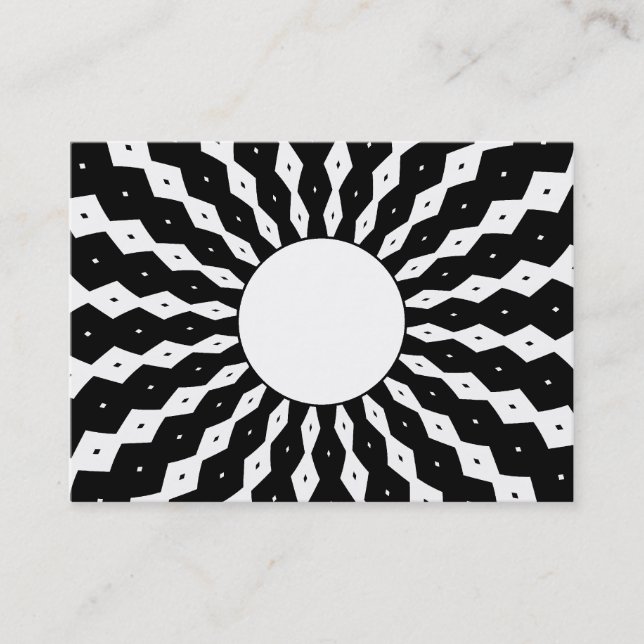 Sunburst 04 business card (Front)