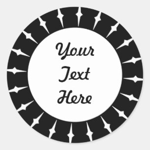 SunBurst 05 Classic Round Sticker