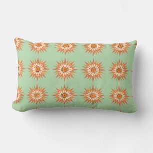 Sunburst Boho Throw Pillow