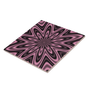Sunburst Daisy Ceramic Tile
