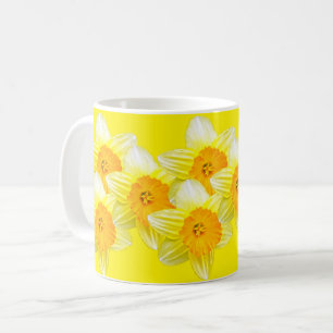 Sunburst Golden Daffodils, Coffee Mug