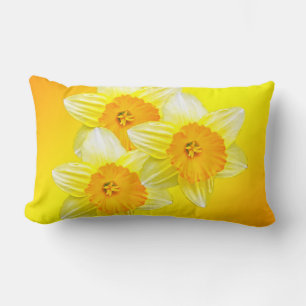 Sunburst Golden Daffodils, Lumbar Pillow