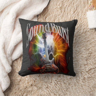 Sunburst Guitar Cushion