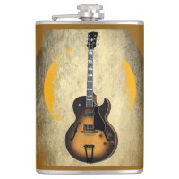 Sunburst Guitar Flask