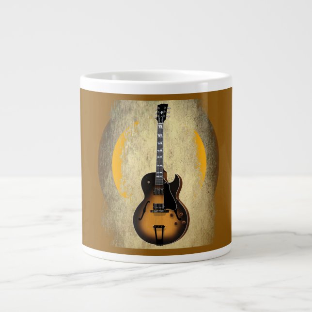 Sunburst Guitar Jumbo Mug (Front)