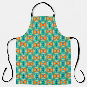 Sunburst Mirage Tile – Abstract Desert-Inspired  Apron