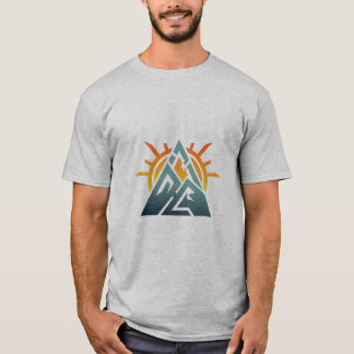 Sunburst Mountain Triangle Hiking Adventure Tee