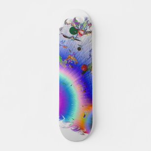 Sunburst Oval Frame Skateboard