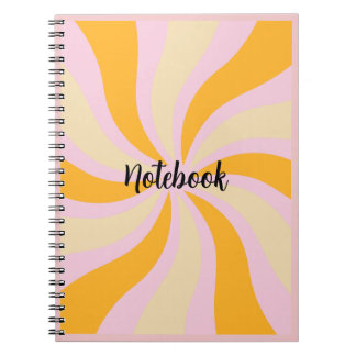 Sunburst Pattern Notebook