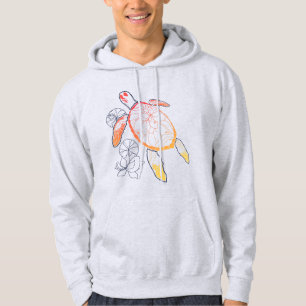 Sunburst Sea Turtle Hoodie