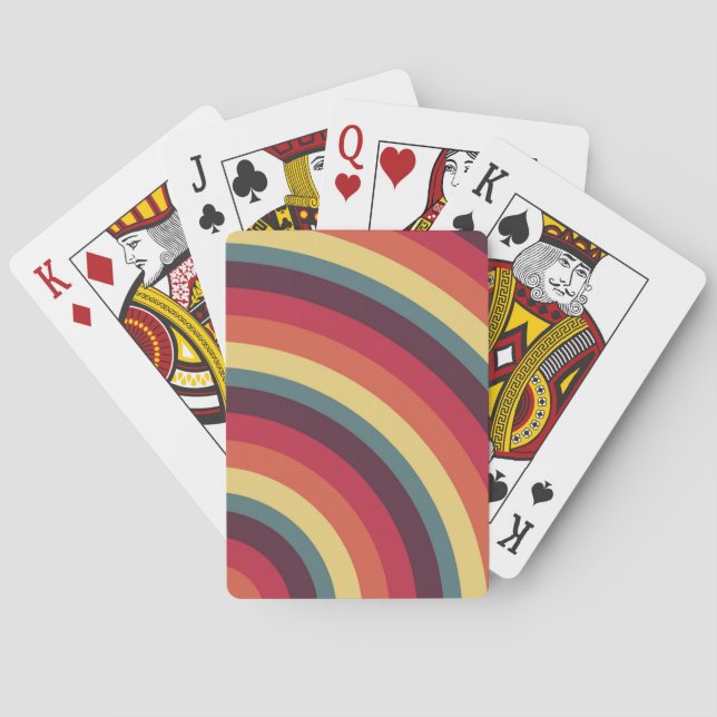 Sunburst Spectrum Playing Cards (Back)