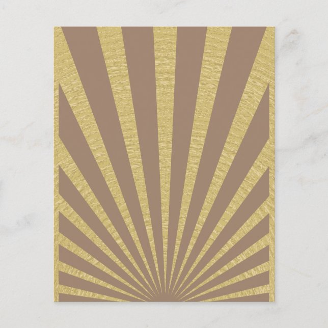 Sunburst stripes posters (Front)