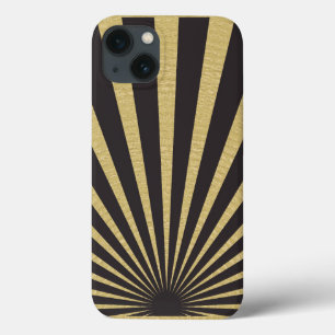 Sunburst stripes posters iPhone 13 case