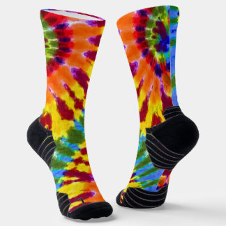 Sunburst Tie Dye Socks