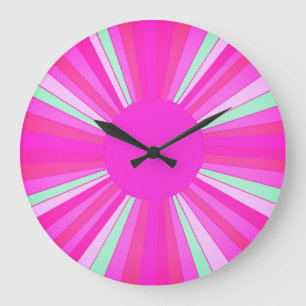 Sunburst Wall Clock