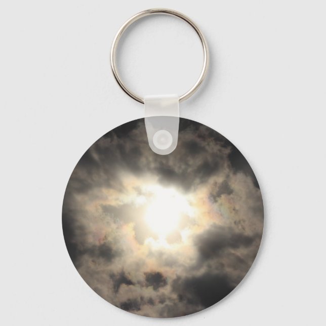 SunClouds.JPG Key Ring (Front)