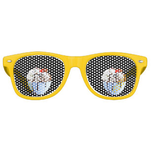 Sundae in a bowl retro sunglasses