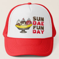 SUNDAE (SUNDAY) FUNDAY Ice Cream Banana Split Food