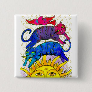 Sundance 15 Cm Square Badge