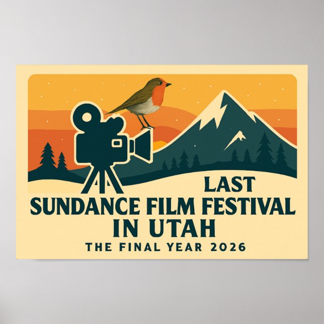 Sundance Film Festival’s Last Utah Event Poster (Front)