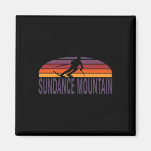 Sundance Mountain Utah Usa Ski Resort Snowboarding Magnet
