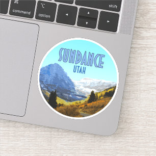 Sundance Utah Mountains Vintage