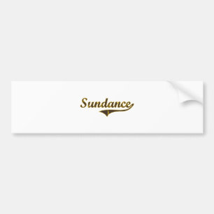 Sundance Wyoming Classic Design Bumper Sticker