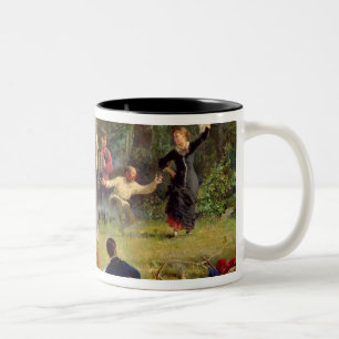 Sunday, 1884 Two-Tone coffee mug