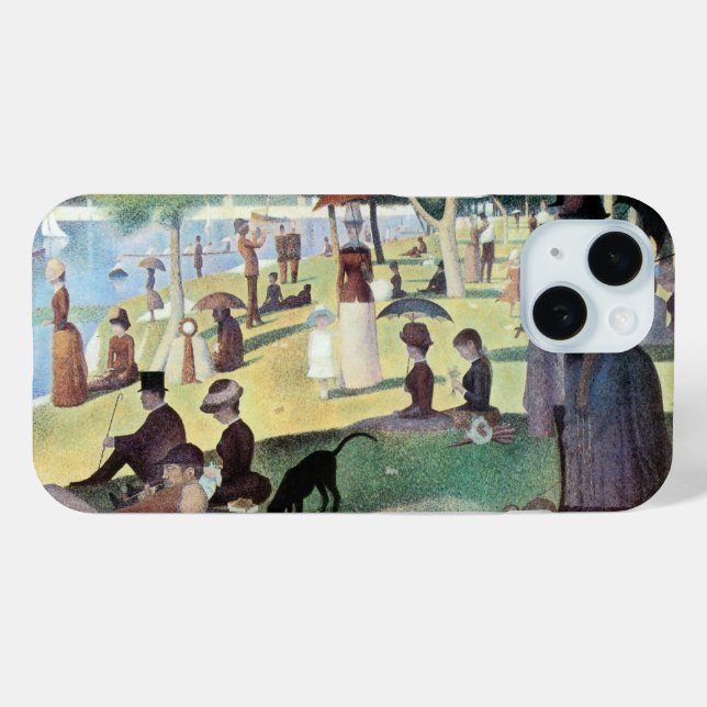 Sunday Afternoon, Island La Grande Jatte by Seurat Case-Mate iPhone Case (Back (Horizontal))