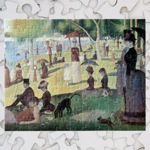 Sunday Afternoon, Island La Grande Jatte by Seurat Jigsaw Puzzle