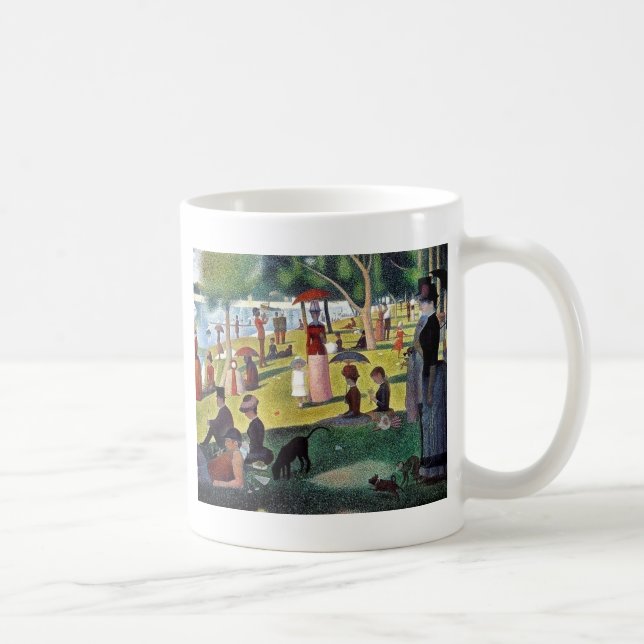 Sunday Afternoon La Grande Jatte - Georges Seuratt Coffee Mug (Right)