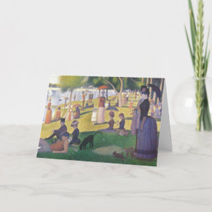 Sunday Afternoon on La Grande Jatte Card