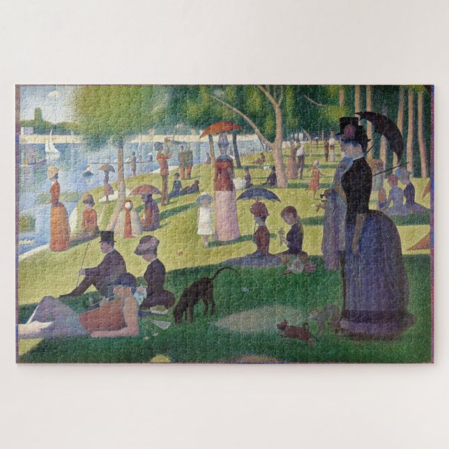 Sunday Afternoon on the Island of La Grande Jatte Jigsaw Puzzle (Horizontal)