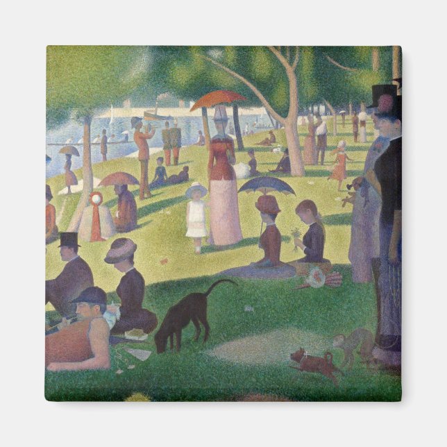 Sunday Afternoon on the Island of La Grande Jatte Magnet (Front)