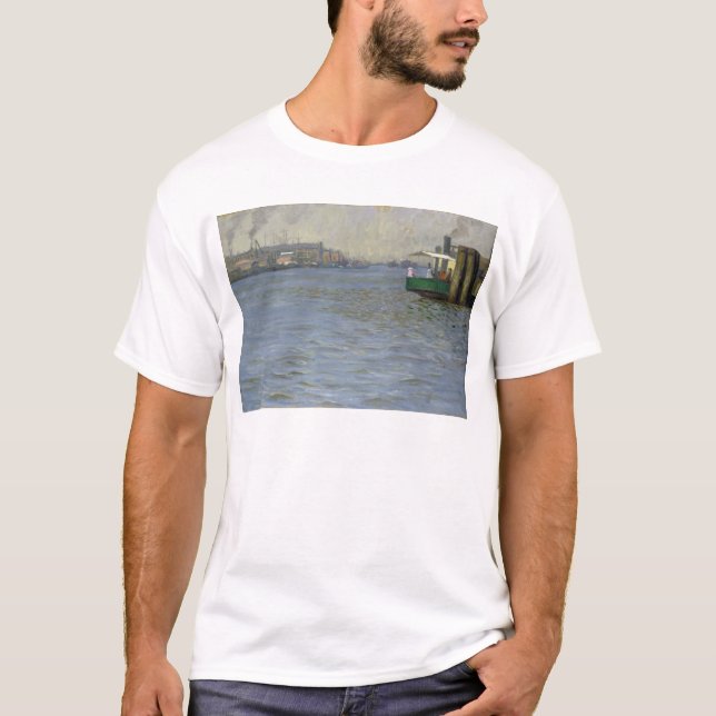 Sunday Atmosphere on the Elbe T-Shirt (Front)
