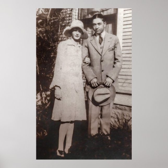 SUNDAY BEST BONNIE & CLYDE POSTER (Front)