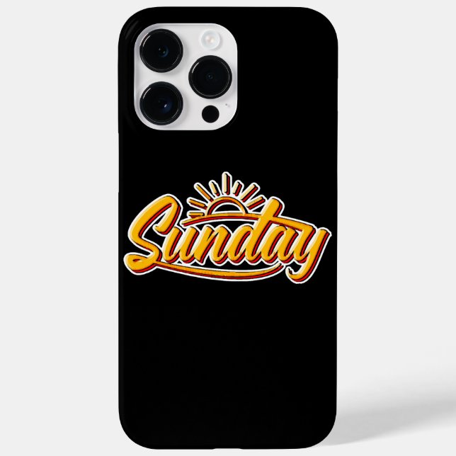 SUNDAY BEST SUMMER Case-Mate iPhone CASE (Back)