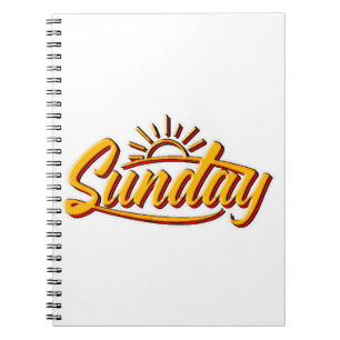 SUNDAY BEST SUMMER NOTEBOOK