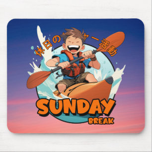 Sunday Break Mouse Pad