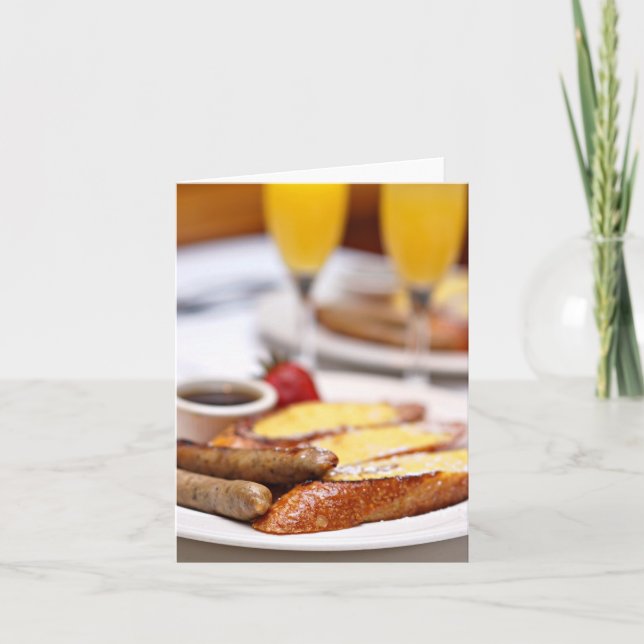 Sunday Brunch Card (Front)