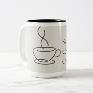 Sunday Coffee Club Mug Cosy Coffee Lover Quote