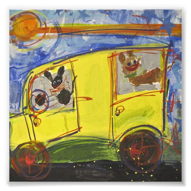 Sunday Drive by Roberto, Jeanne & Mary Photo Print (Front)