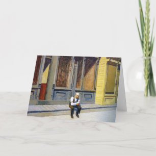 Sunday   Edward Hopper   Card