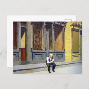 Sunday   Edward Hopper   Postcard